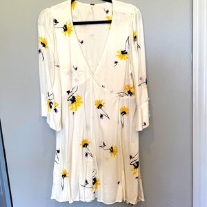 Free People Wrap Dress Large